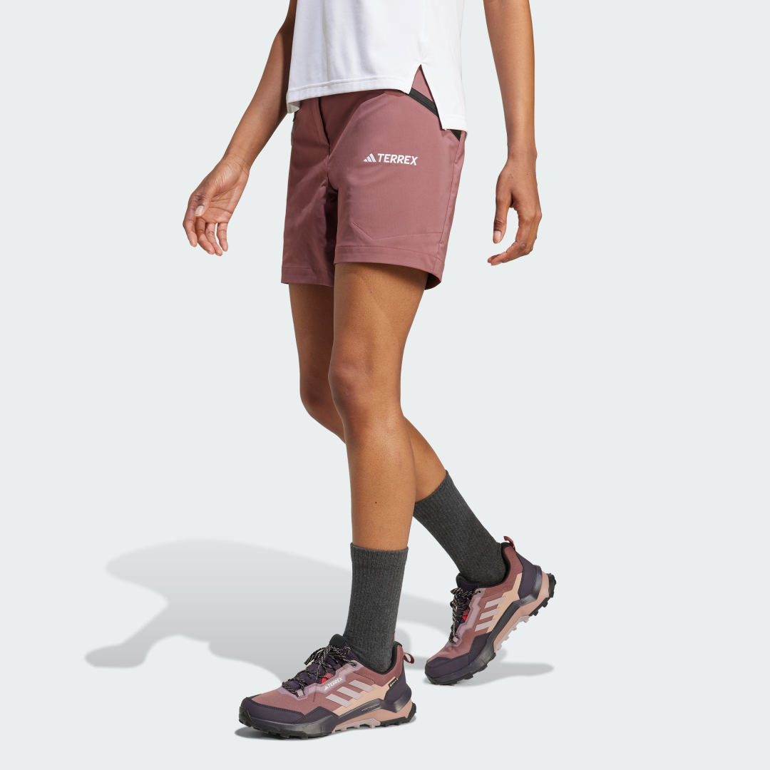 Šortky adidas Performance Terrex Xperior Mid Shorts Fialová | JG3709, 0