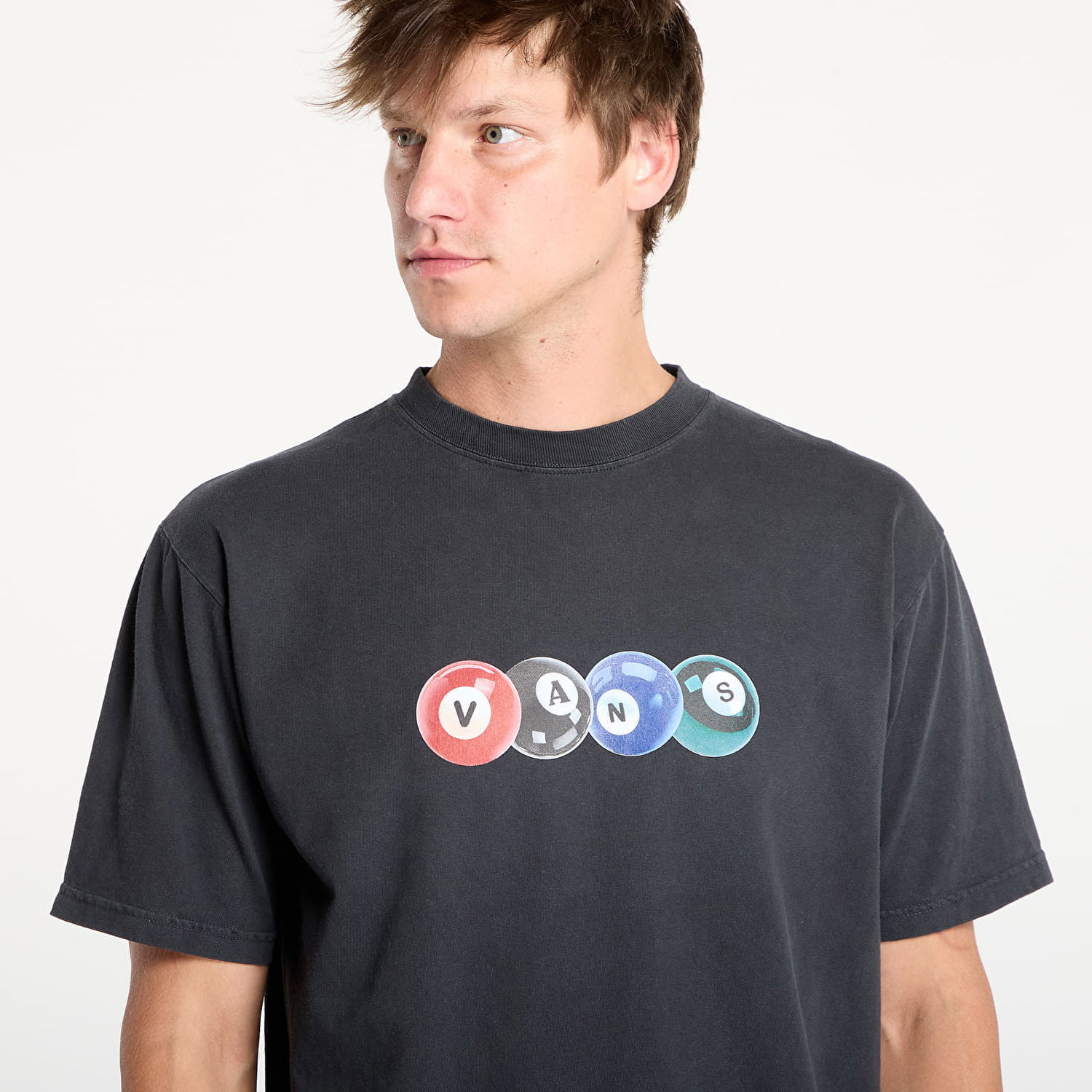 Tričko Vans Vans Backspin T-Shirt Čierna | VN000PBZBLK1, 1
