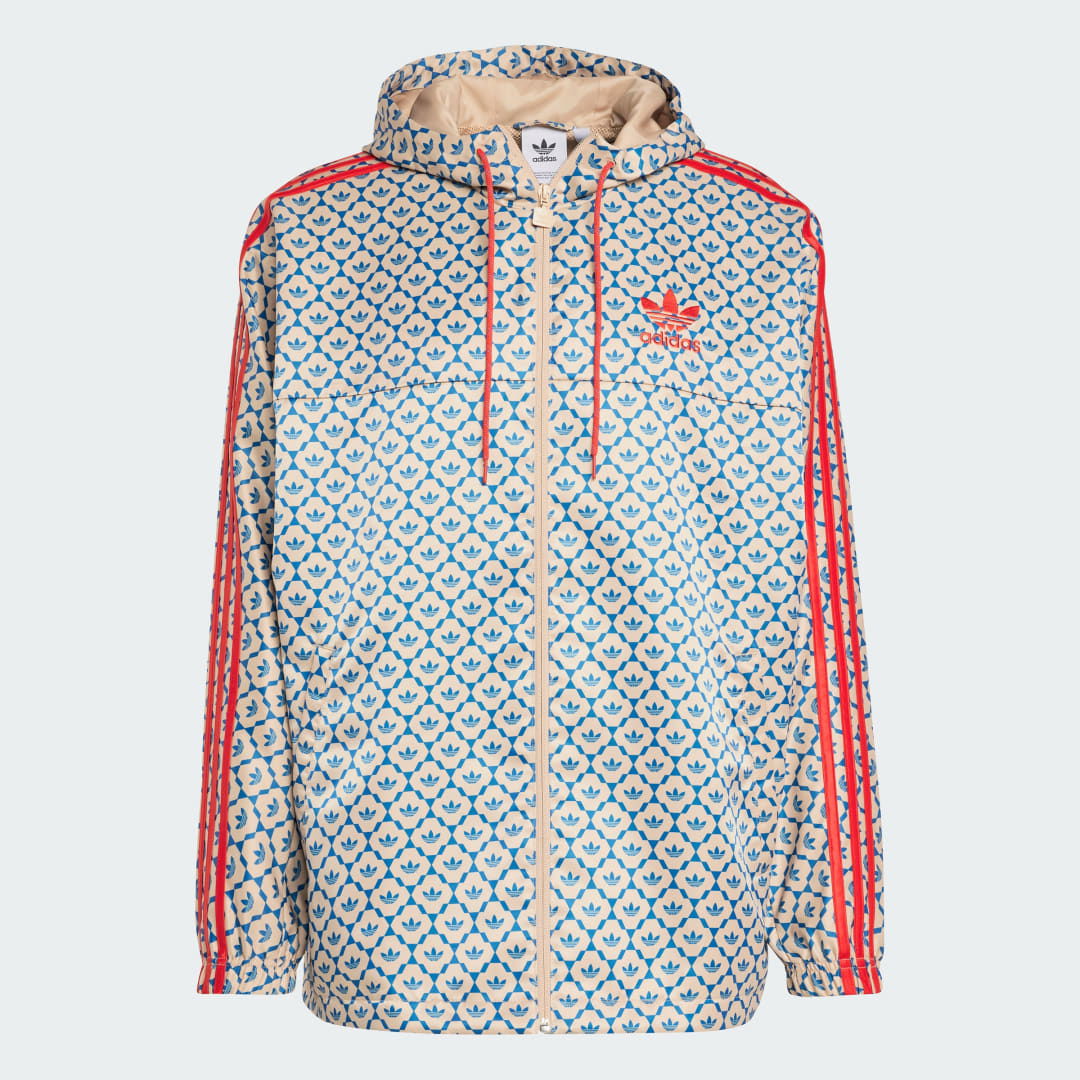 David Beckham Originals Allover Print Windbreaker Jacket