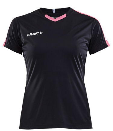 Tričko Craft Contrast Jersey Short Sleeve Sports T-Shirt Čierna | 1905567-9471, 0
