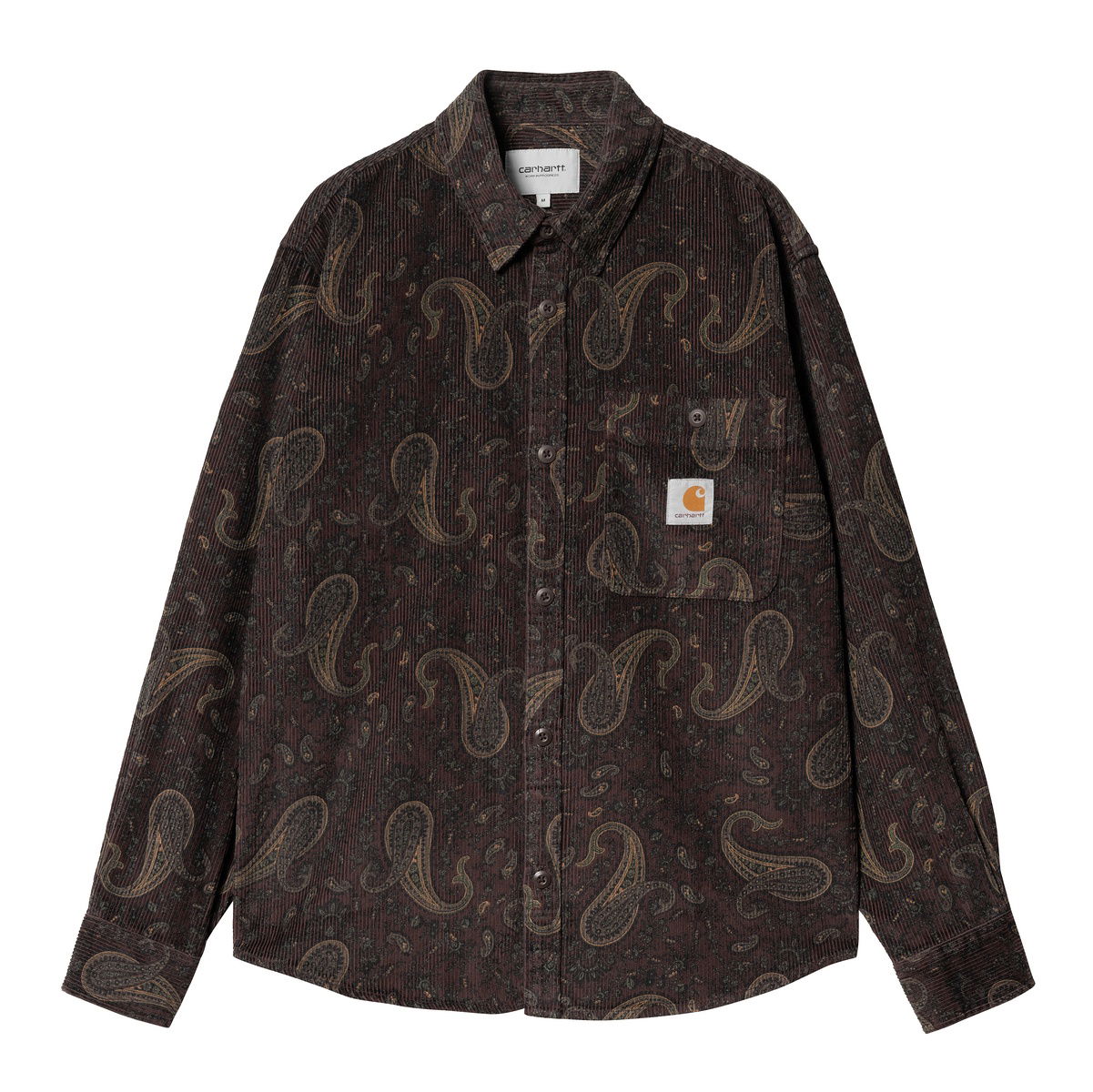 L/S Flint Shirt "Paisley Print/Buckeye rinsed"