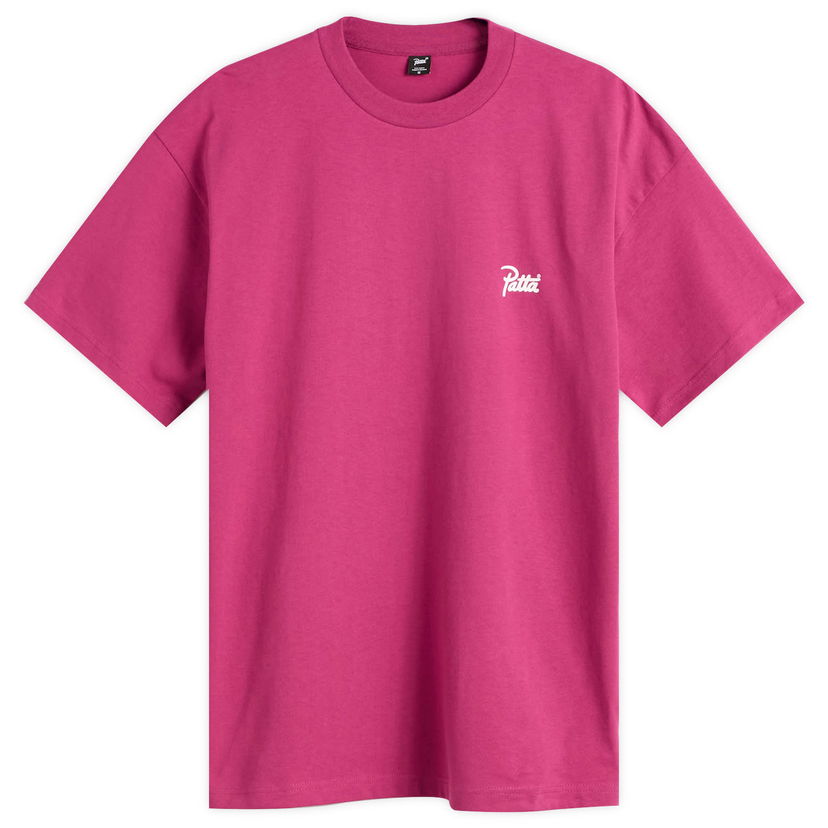 Tričko Patta Script Logo T-Shirt, Size X-Small Ružová | POC-AW25-1000-290-0071-209