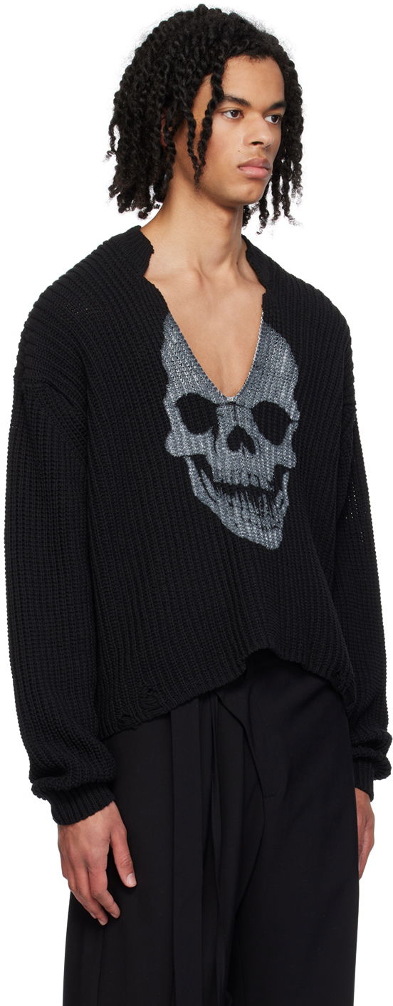 Sveter Ottolinger Ottolinger Skull Knit Sweater Čierna | 706203, 1
