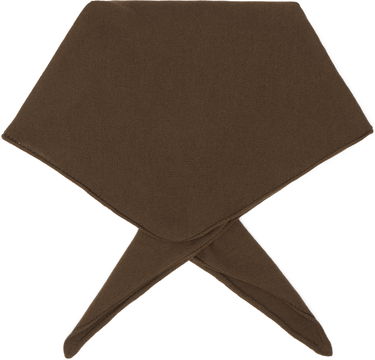 Šál LEMAIRE Lemaire Small Losange Knitted Scarf Hnedá | AC1184 LK1011, 1