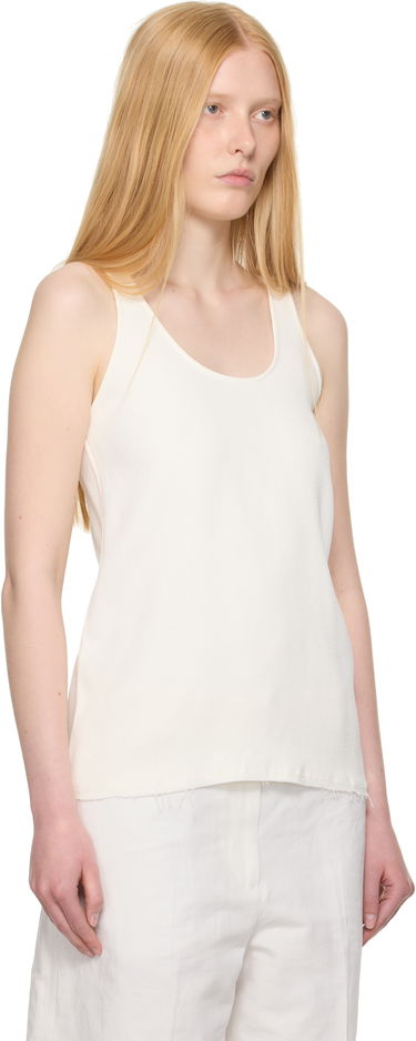 Tielko TOTEME TOTEME Sablé Tank Top Biela | 252-WRT0510-FB0240, 1
