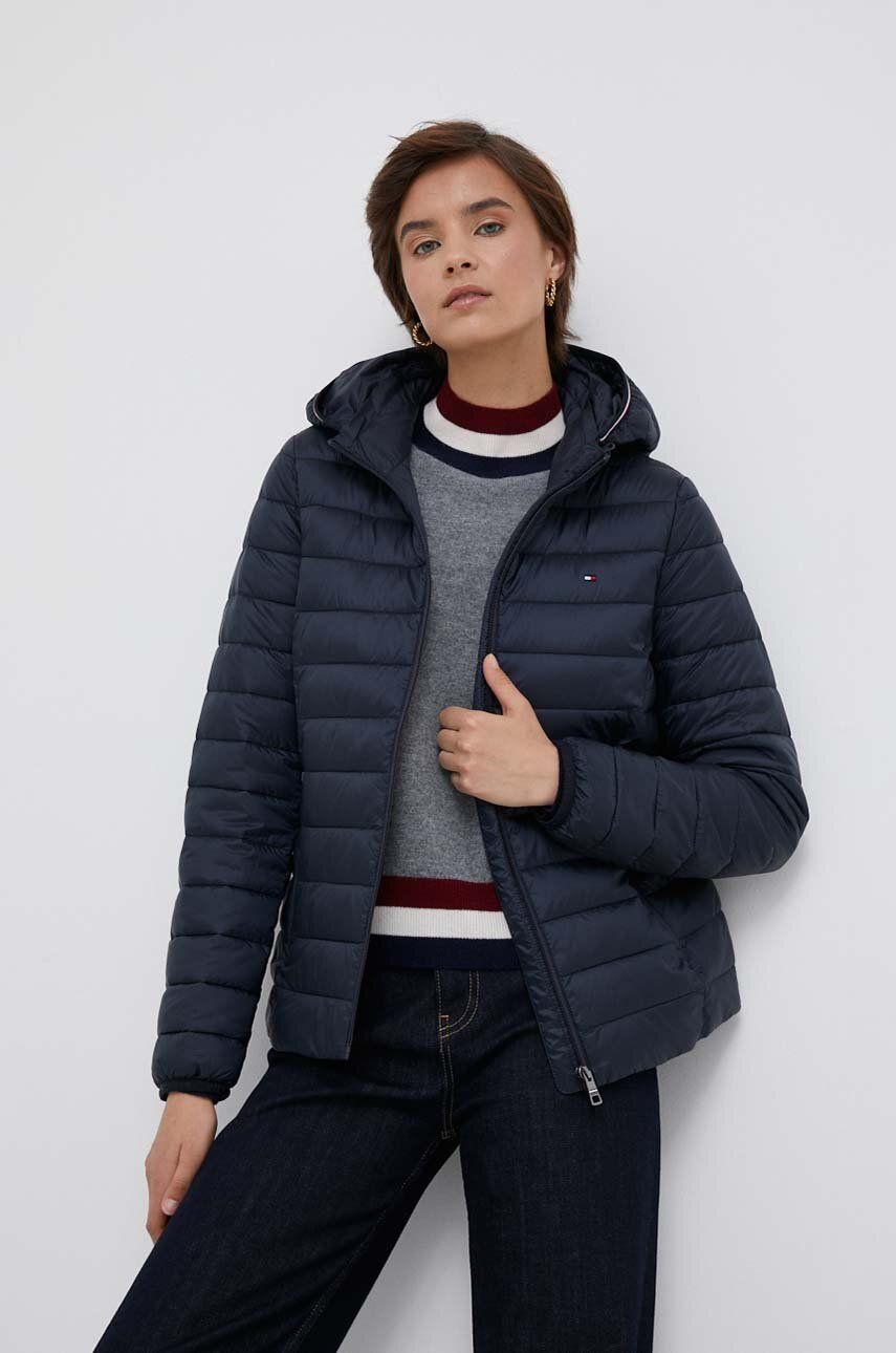 Prešívaná bunda Tommy Hilfiger Puffer Jacket Navy | WW0WW38927, 0