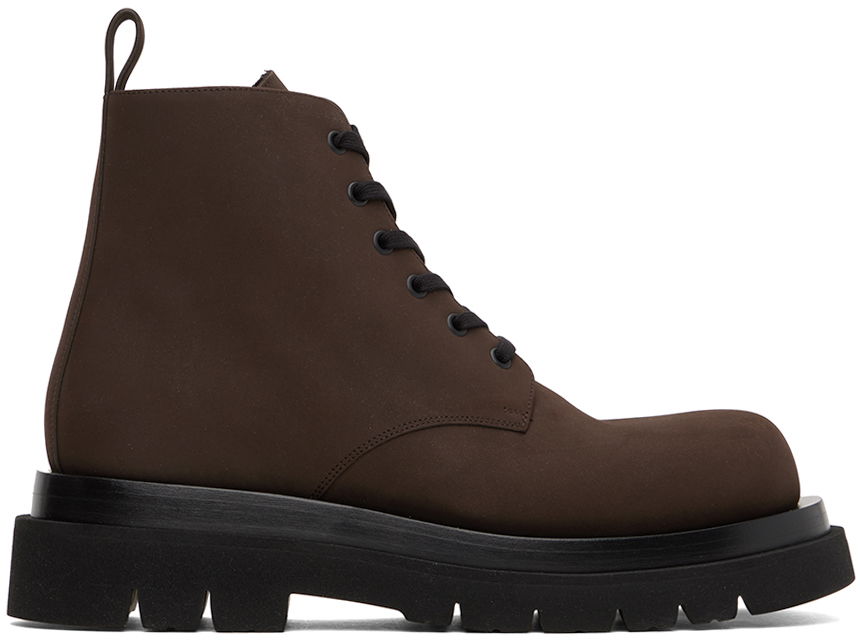 Tenisky a topánky Bottega Veneta Lace-Up Boots "Brown" Hnedá | 730224 V3CD0, 0