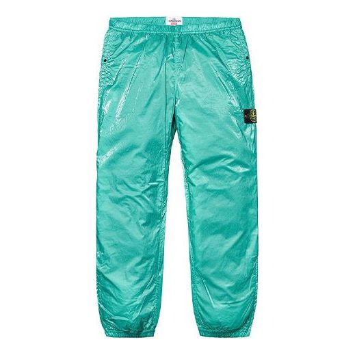 Tepláky Supreme Stone Island Light Silk Pants Zelené | SUP-SS19-437