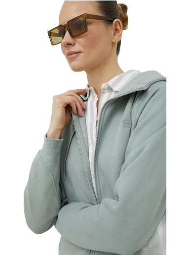 Mikina G-Star Raw Premium Core 2.1 Hooded Zip Sweater Šedá | D22727.C235