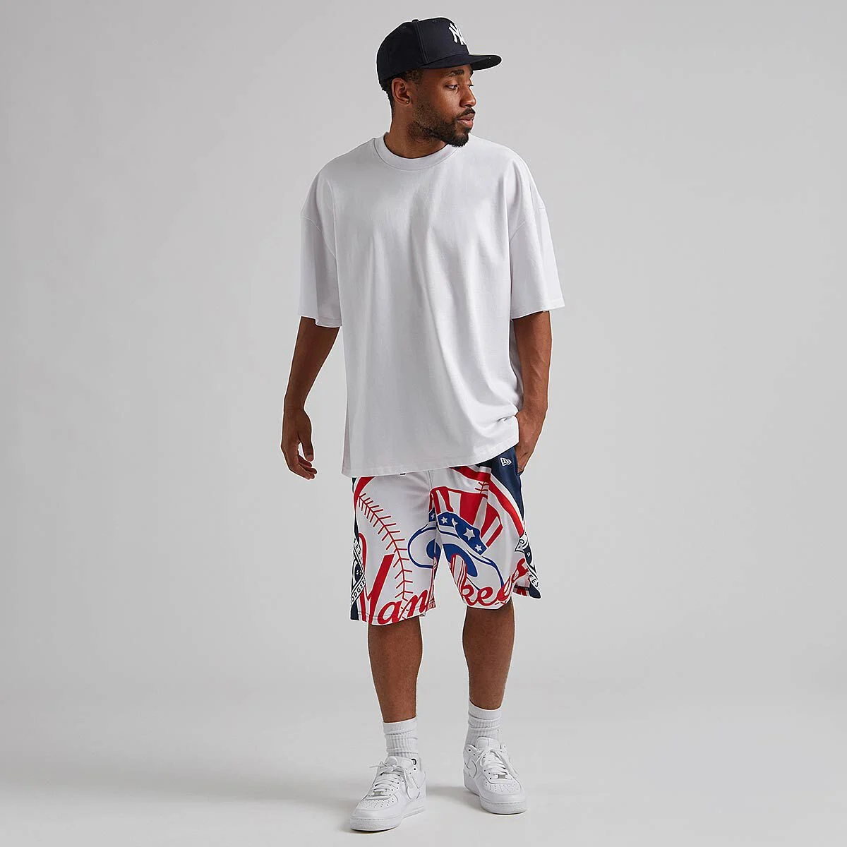 Šortky New Era New York Yankees Graphic Mesh Shorts Rôznofarebný | 60421295-60421295, 1