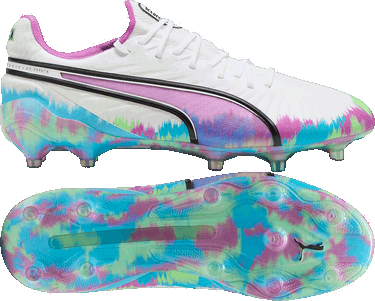Tenisky a topánky Puma KING ULTIMATE BRILLIANCE FG/AG Biela | 109012-01, 2
