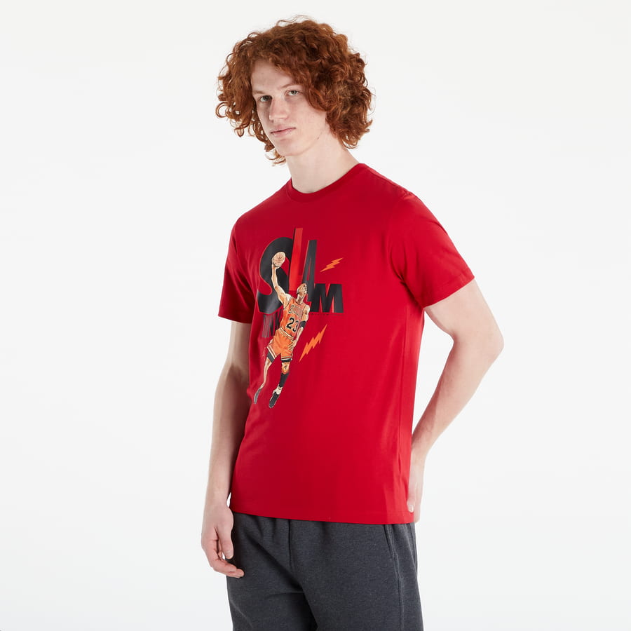 Tričko Jordan MJ Game 5 Crew Tee Červená | DH8948-687, 0