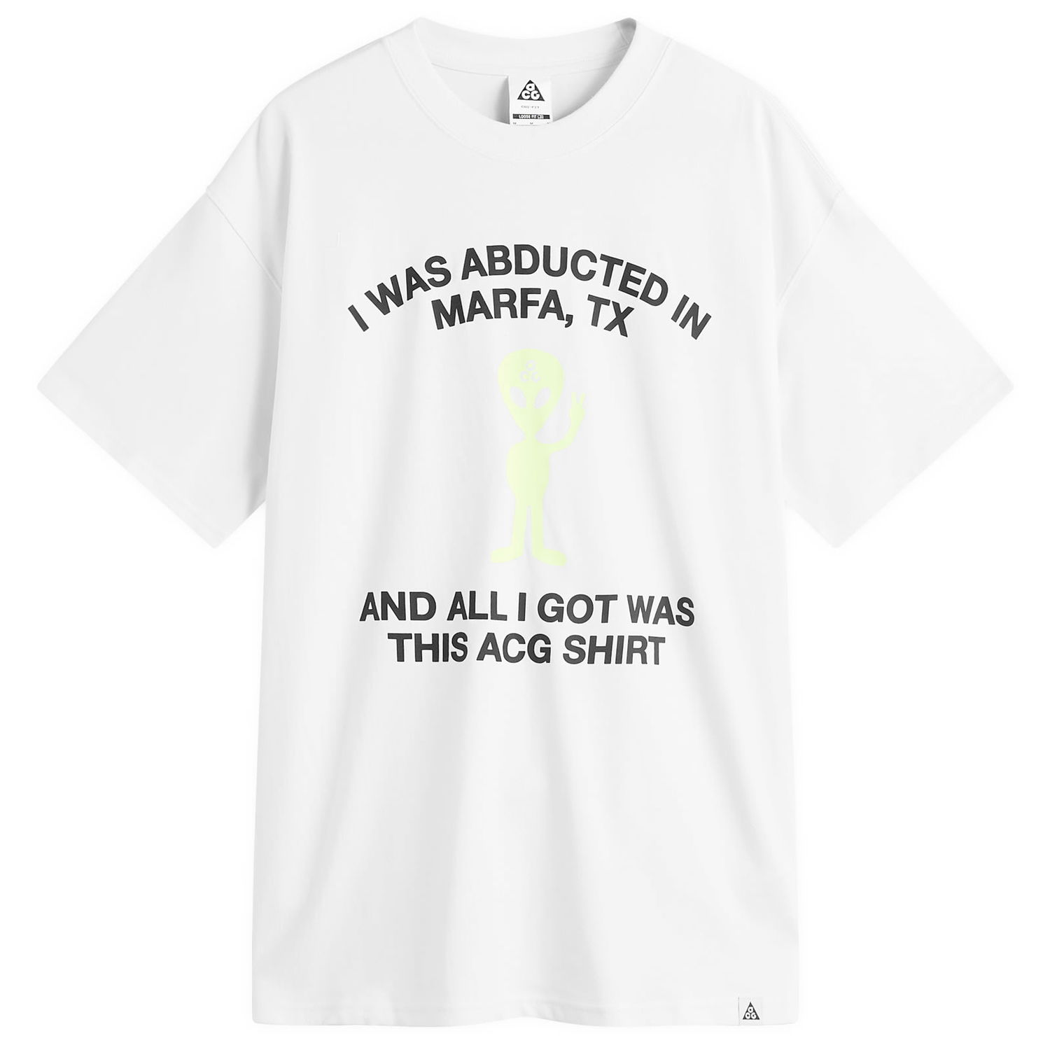 Tričko Nike ACG Alien T-Shirt Biela | HV2168-121, 1
