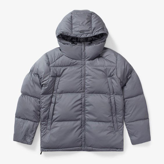 Prešívaná bunda Snow Peak Recycled Light Down Jacket Šedá | JK-22AU005-GY, 0
