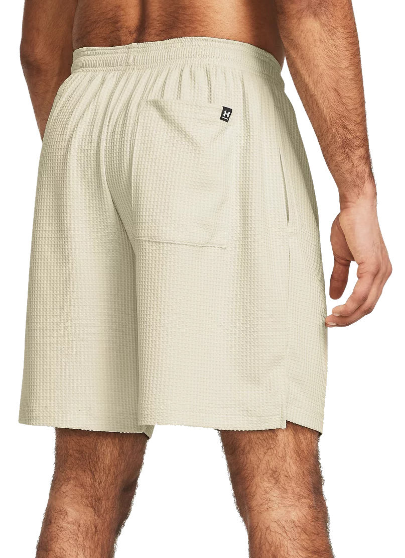 Šortky Under Armour Rival Waffle Shorts Biela | 1383107-273, 1