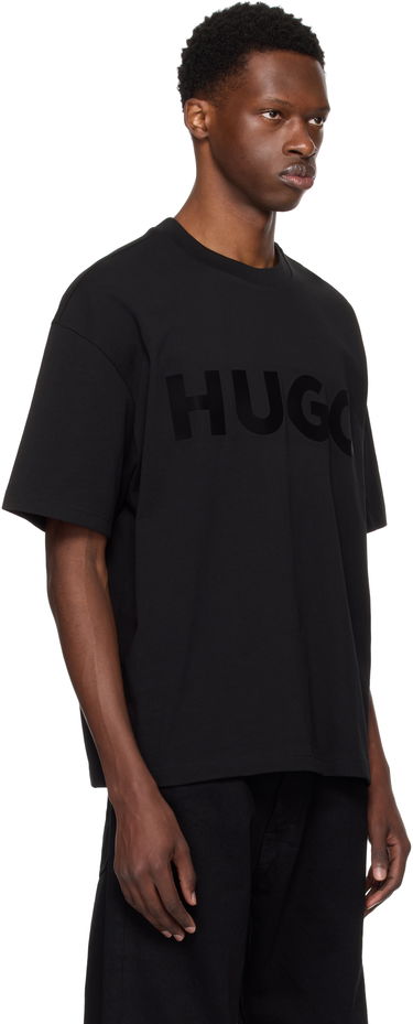 Tričko BOSS Hugo Oversize T-Shirt Čierna | 50525765, 4
