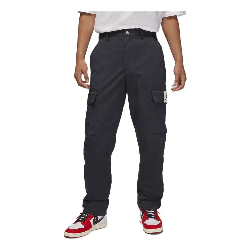 Cargo nohavice Jordan Jordan Button Closure Casual Pants Čierna | DQ7343-010