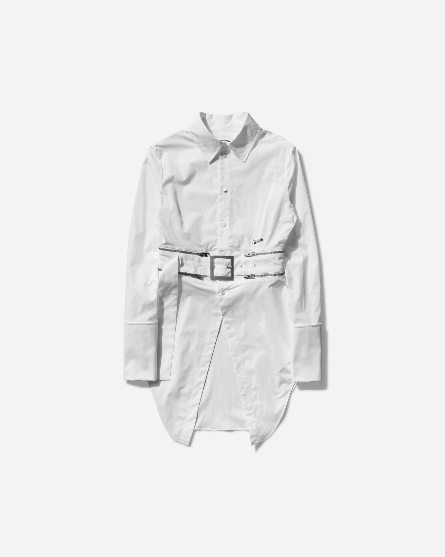 Košeľa Jean Paul Gaultier Belted Shirt Biela | 25-33-F-CH087I-C071 01, 1