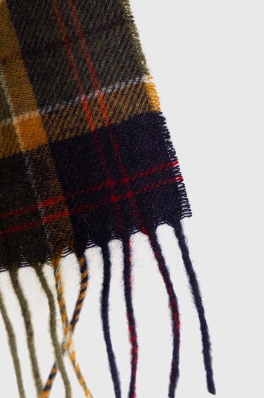 Šál Barbour Checked Wool Scarf Zelené | USC0001, 1