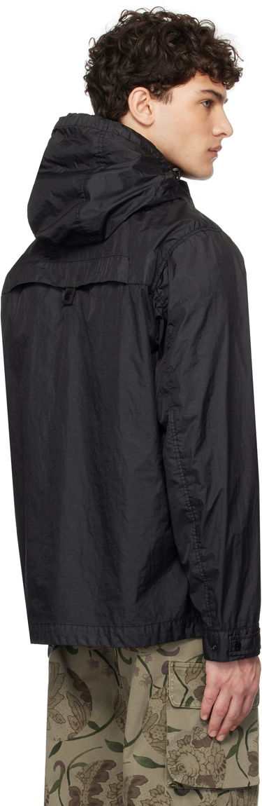 Vetrovka Stone Island Short Dyed Hooded Jacket Čierna | K1S15 4100093 S0A21, 2