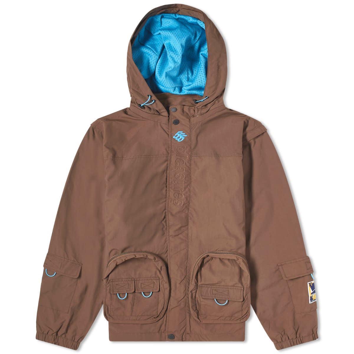 Bunda Pleasures 555 x Triple Modular Jacket Hnedá | P23555004-COFFEE, 0
