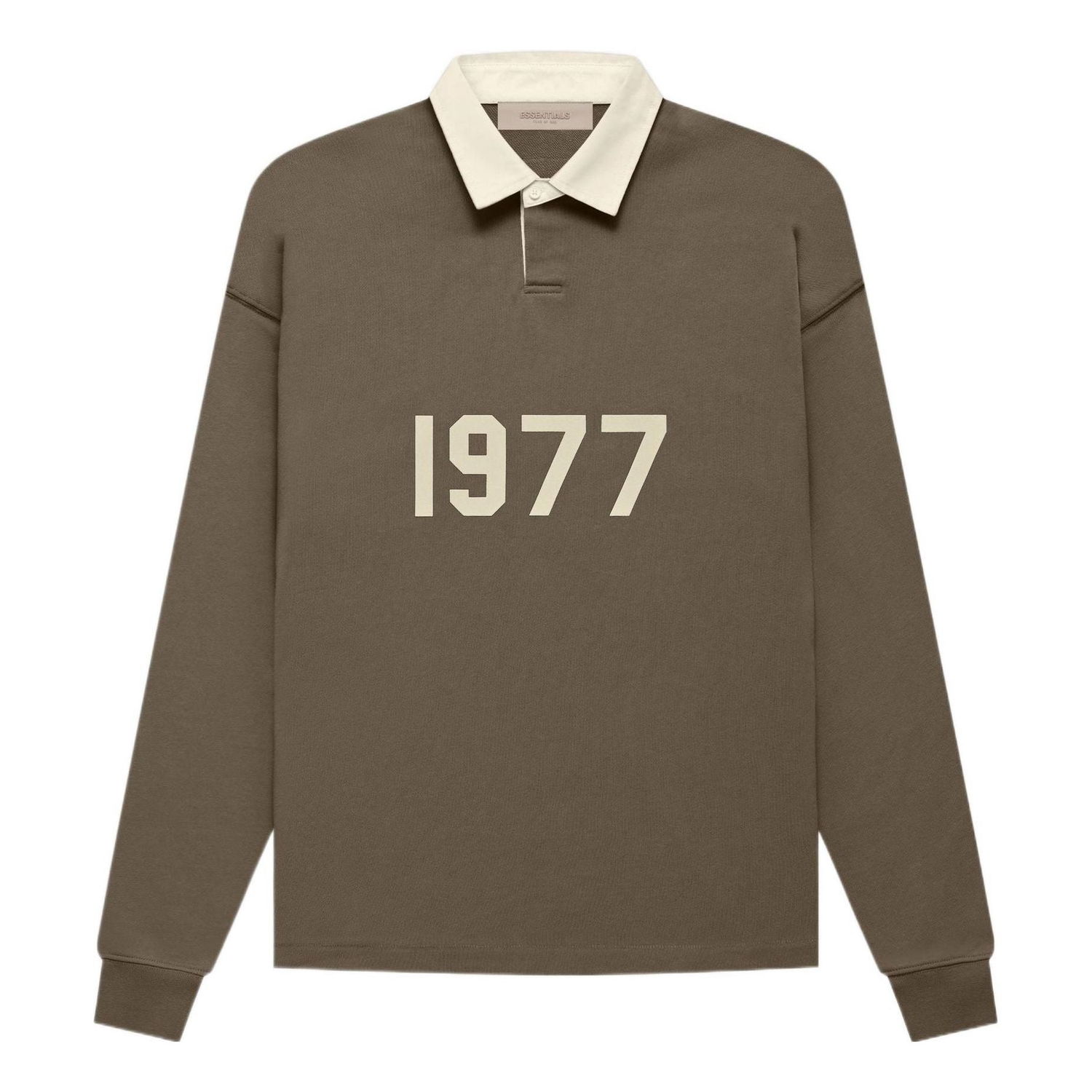 Polo tričko Fear of God Essentials 1977 Henley Rugby Polo Zelené | FOG-FW22-032, 0