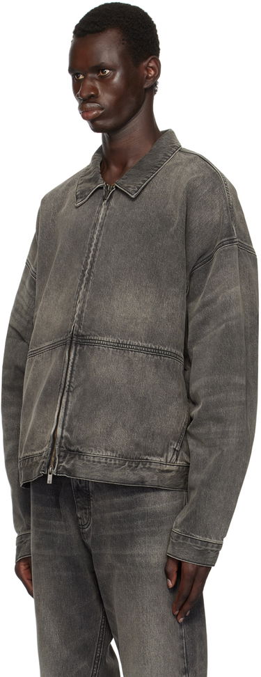 Bunda Fear of God Essentials Denim Trucker Jacket Šedá | 202BT244270F, 3