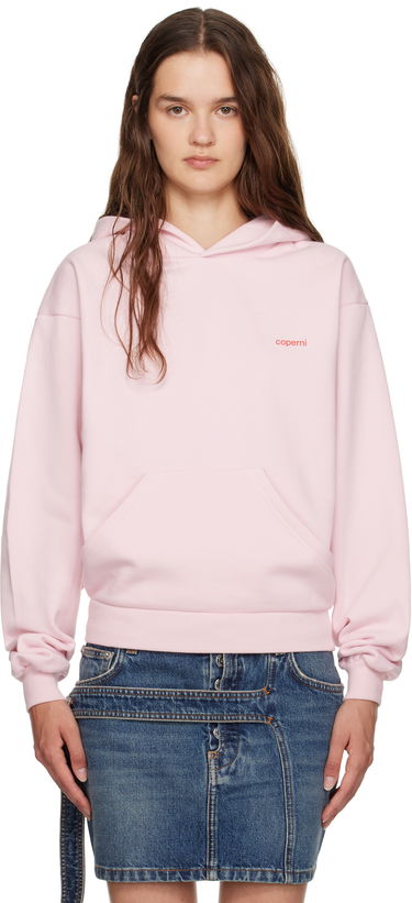 Mikina Coperni Coperni Logo Hoodie Ružová | COPJS15F5035, 0