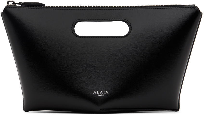 Kabelka Alaïa Folded Zipped Leather Clutch Čierna | AA1S01625C0Y75, 0