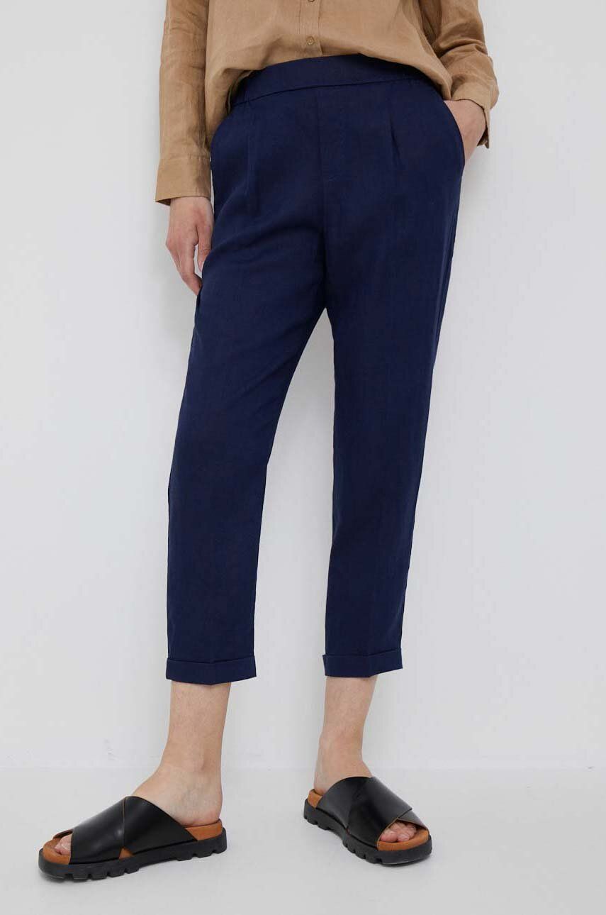 Nohavice United Colors of Benetton Trousers Navy | 4AGH558X5.252, 0