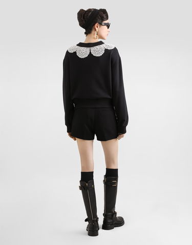 Šortky Dolce & Gabbana Dolce & Gabbana Wool Crepe Shorts Čierna | FTDBHTFU2TZN0000, 2