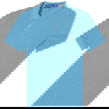 Polo tričko Polo by Ralph Lauren Custom Fit Polo Shirt Modrá | 710680784366, 0