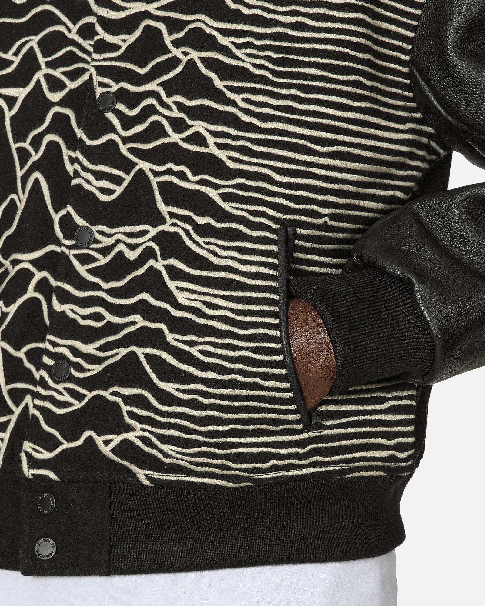 Joy Division Unknown Varsity Jacket Black