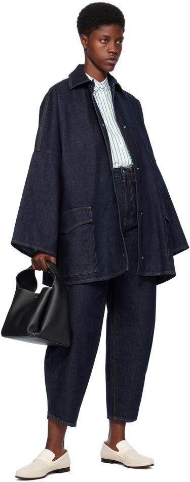 Bunda TOTEME TOTEME Denim  Jacket Modrá | 241-WRO1050-FB0045, 3