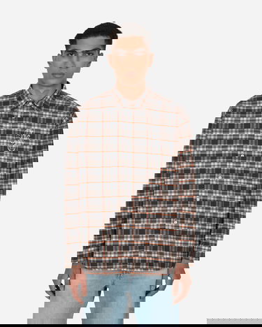 Košeľa Stockholm (Surfboard) Club Check Shirt Hnedá | FM4B30 001, 1