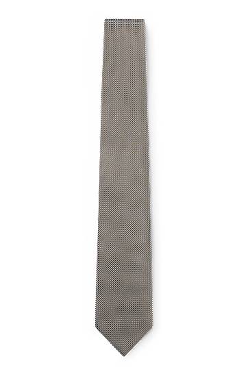 Opasok BOSS Jacquard Tie Šedá | 50538993, 0