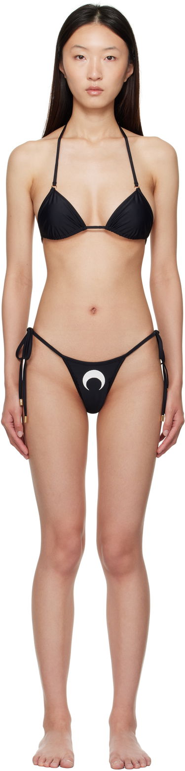 Plavky Marine Serre Marine Serre Jersey Bikini Čierna | WSW011A CJER0061, 0