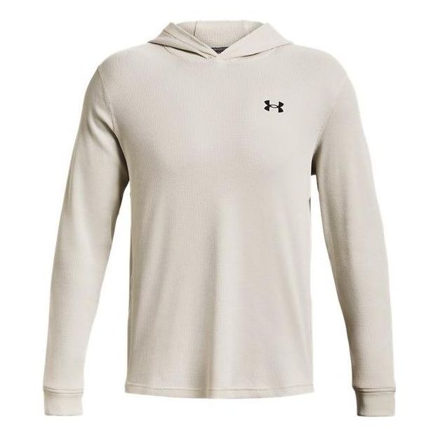 Mikina Under Armour Waffle Athletic Hoodie Béžová | 1302362-110