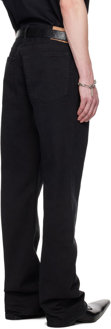 Džínsy Balenciaga Balenciaga Straight Fit Jeans Čierna | 810788TQW83, 2