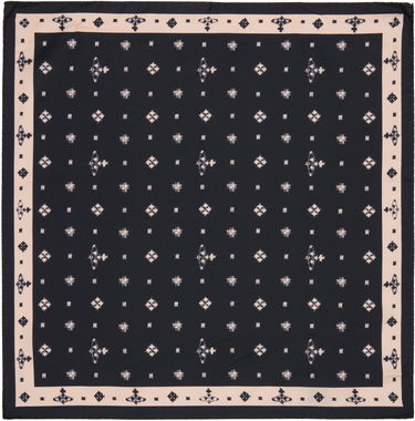 Šál Vivienne Westwood Vivienne Westwood Ikat Pocket Square Scarf Čierna | 8103014X-W01AE-, 0