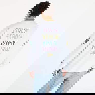 Tričko Patta Patta Own Your Own Mind Graphic Long Sleeve T-Shirt Biela | POC-AW25-1000-299-0007-002, 2