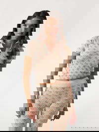 Seamless Logo Crop Top