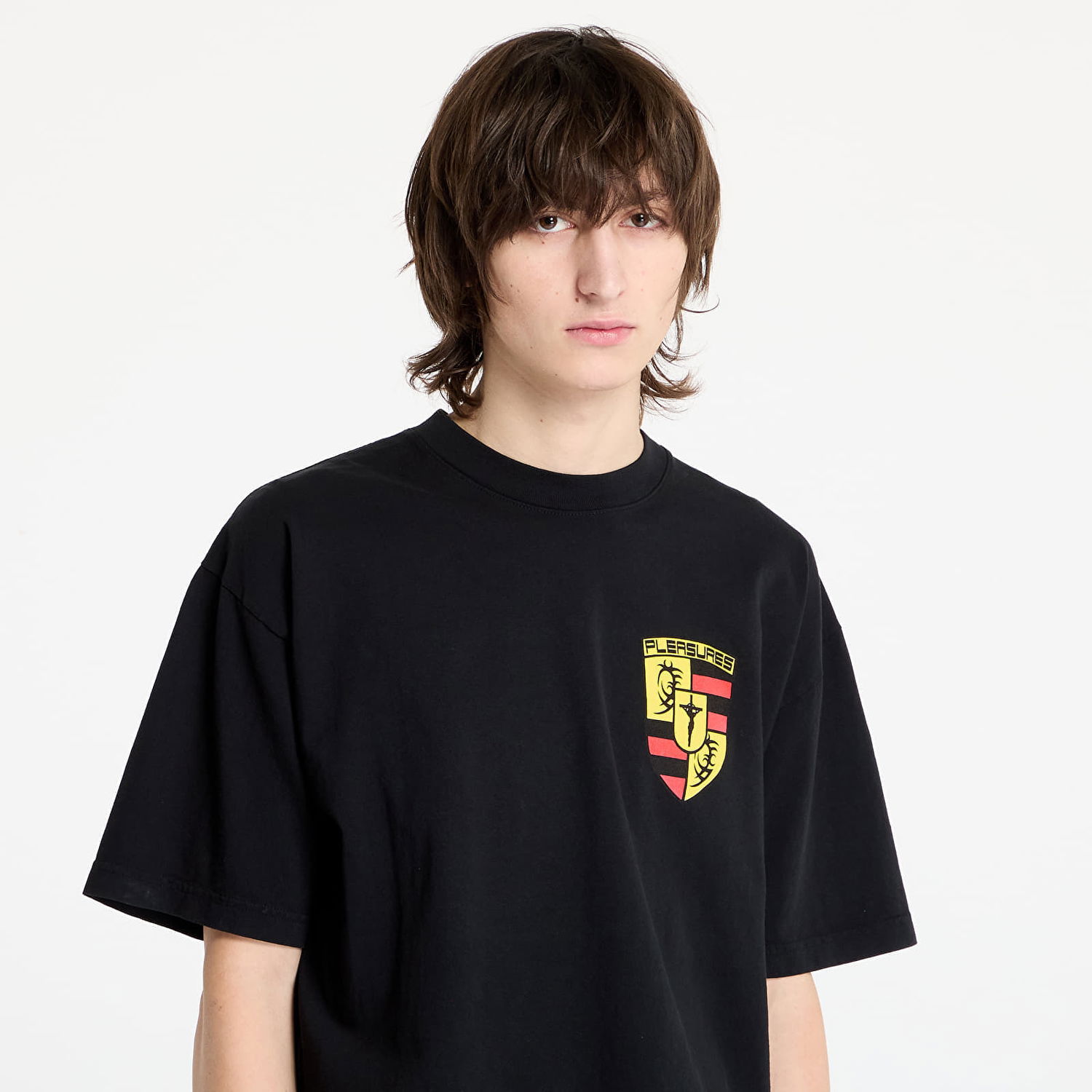 Tričko Pleasures PLEASURES Fast Life T-Shirt Čierna | P25SP057 BLACK, 1