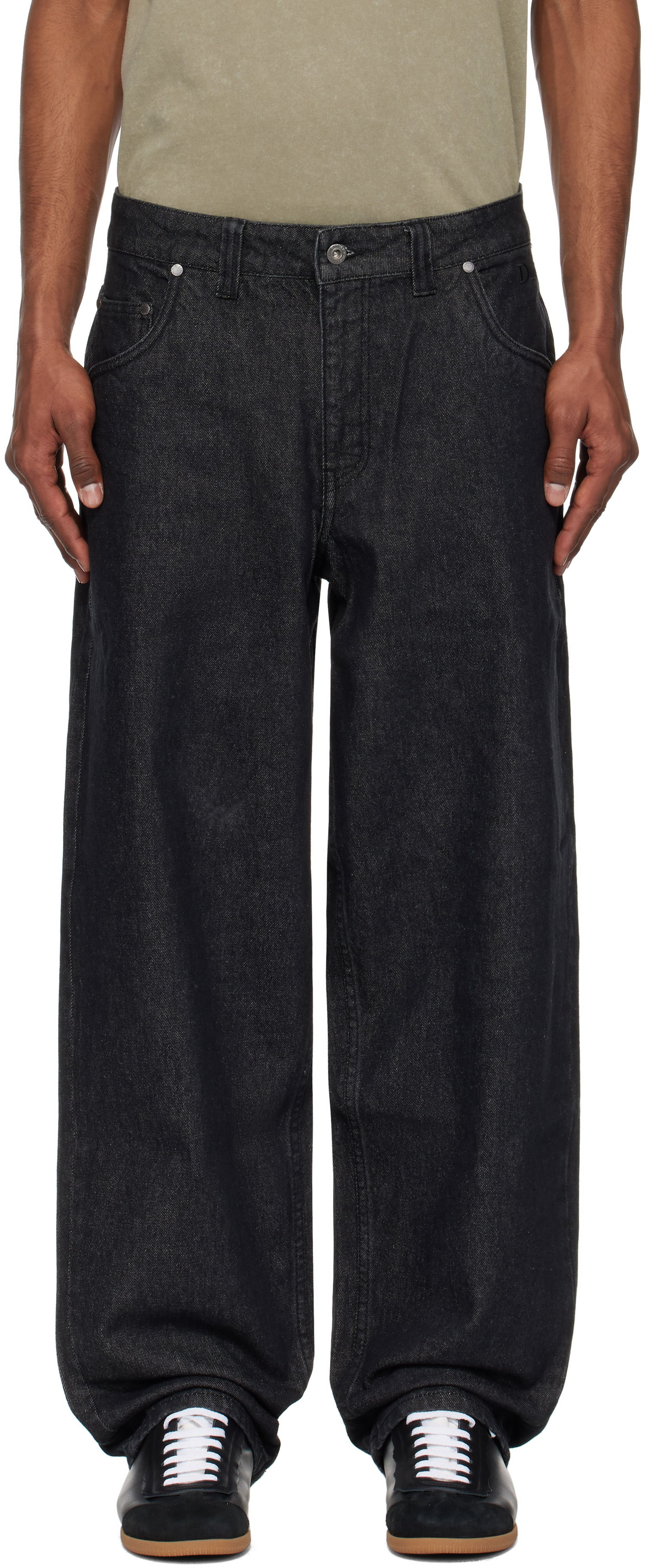 Džínsy Dime Dime Classic Baggy Jeans Čierna | DIME2SP2510BLK, 0