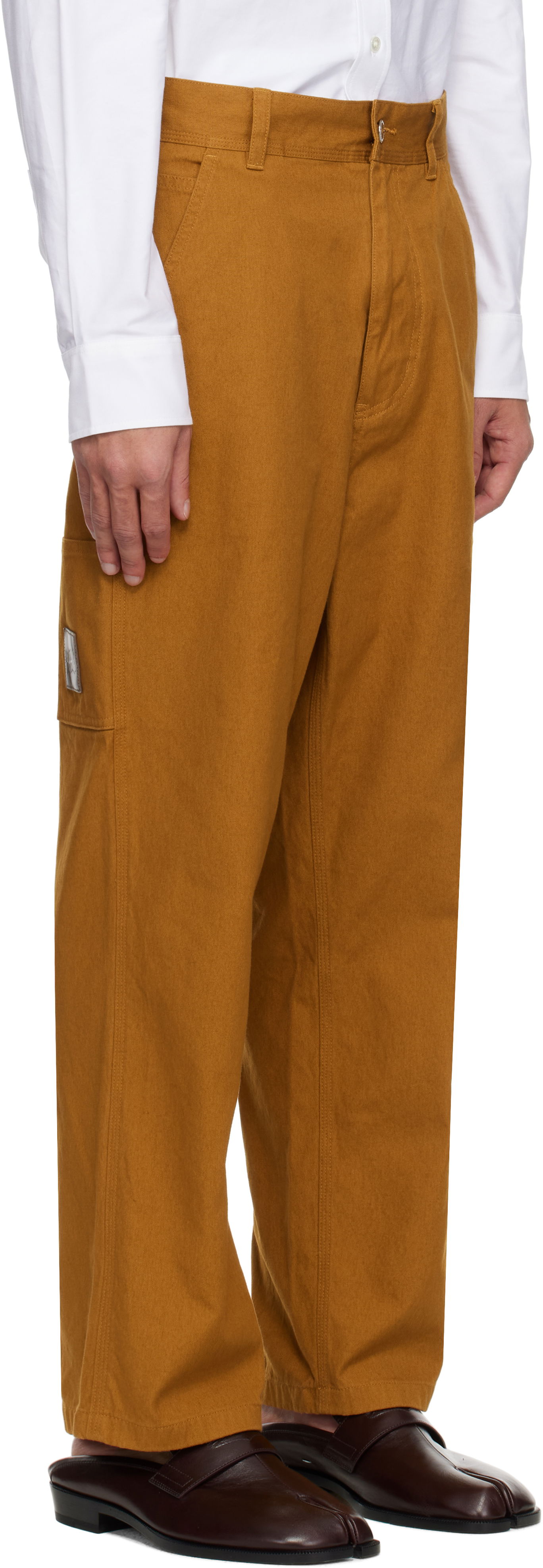 Nohavice BAPE BAPE Work Trousers Hnedá | 001PTK801316M, 1
