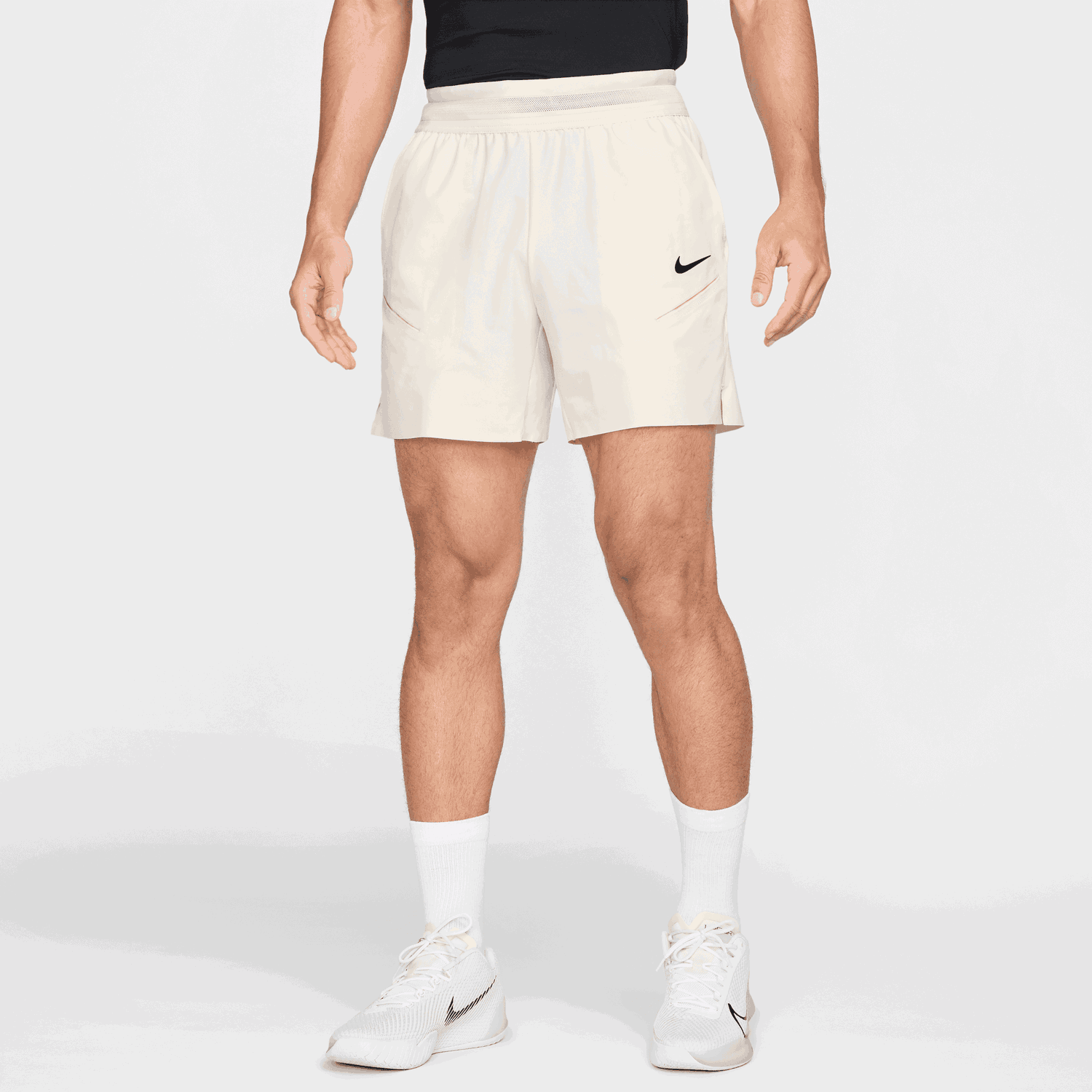 Šortky Nike NikeCourt Slam Dri-FIT Tennis Shorts Béžová | FZ6937-110, 0