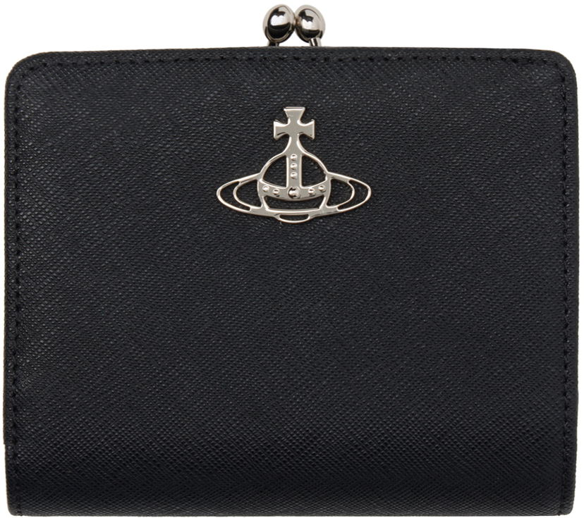 Peňaženka Vivienne Westwood Black Frame Pocket Wallet Čierna | 5115002YW-L001N-