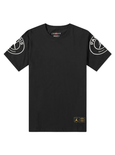 Tričko Jordan Paris Saint-Germain x Logo Tee Black Čierna | CK9779-010