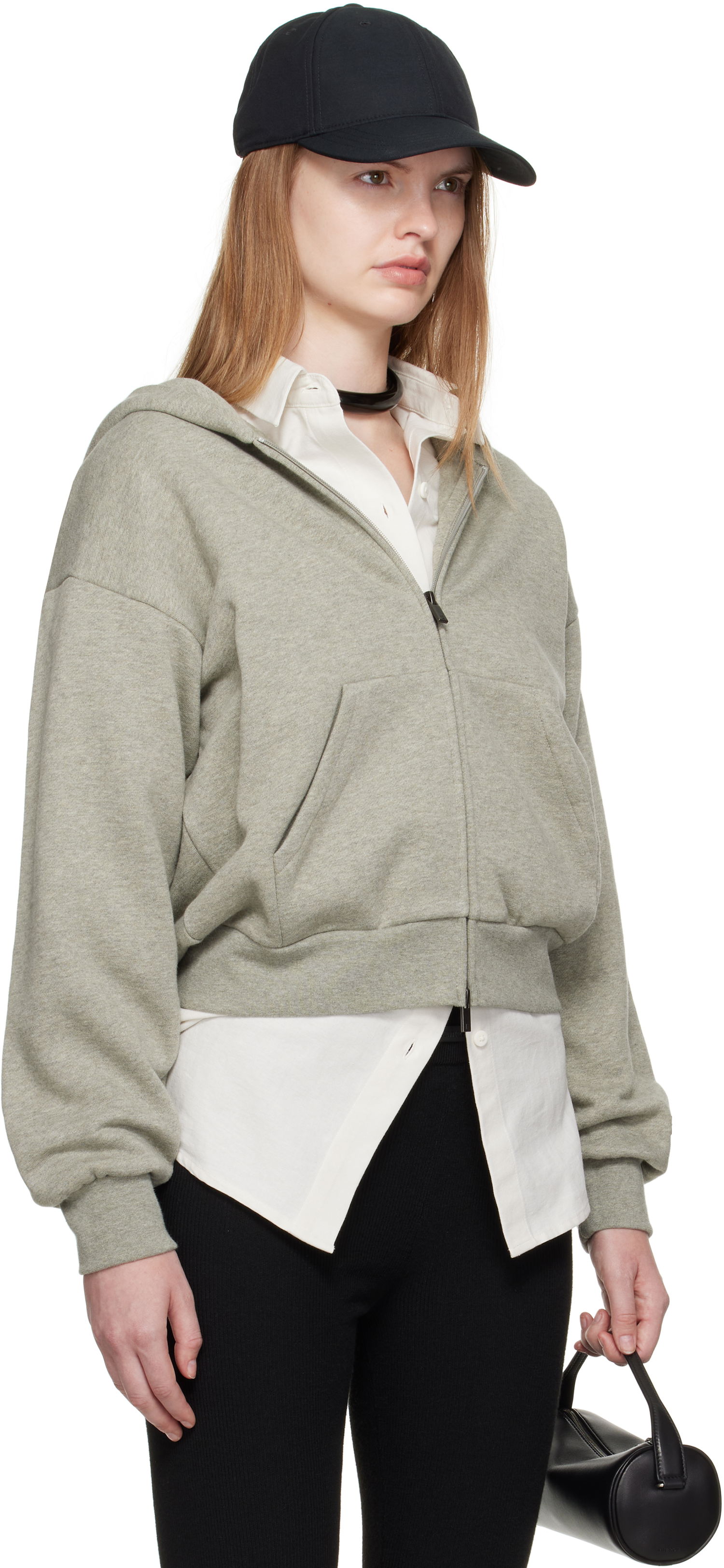 Mikina Fear of God ESSENTIALS Classic Fit Zip-Up Hoodie Šedá | 192SP255095FW, 1