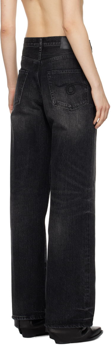 Džínsy R13 R13 D'Arcy Loose Jeans Čierna | R13WD038-D175A, 2